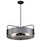 Nuvo Altos 5-Light Large Pendant Gray and Matte Black 60/7854 - alternate 2